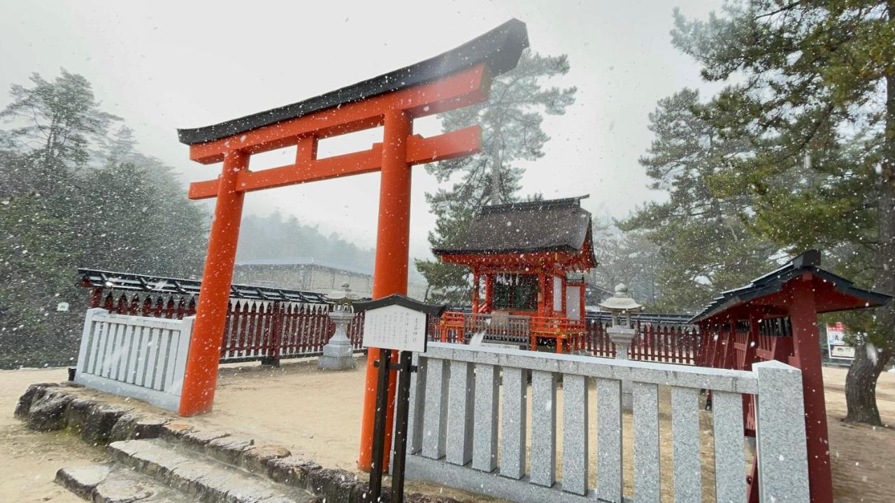 Hotel Miyajima Morinoyado Hacukaiči Exteriér fotografie