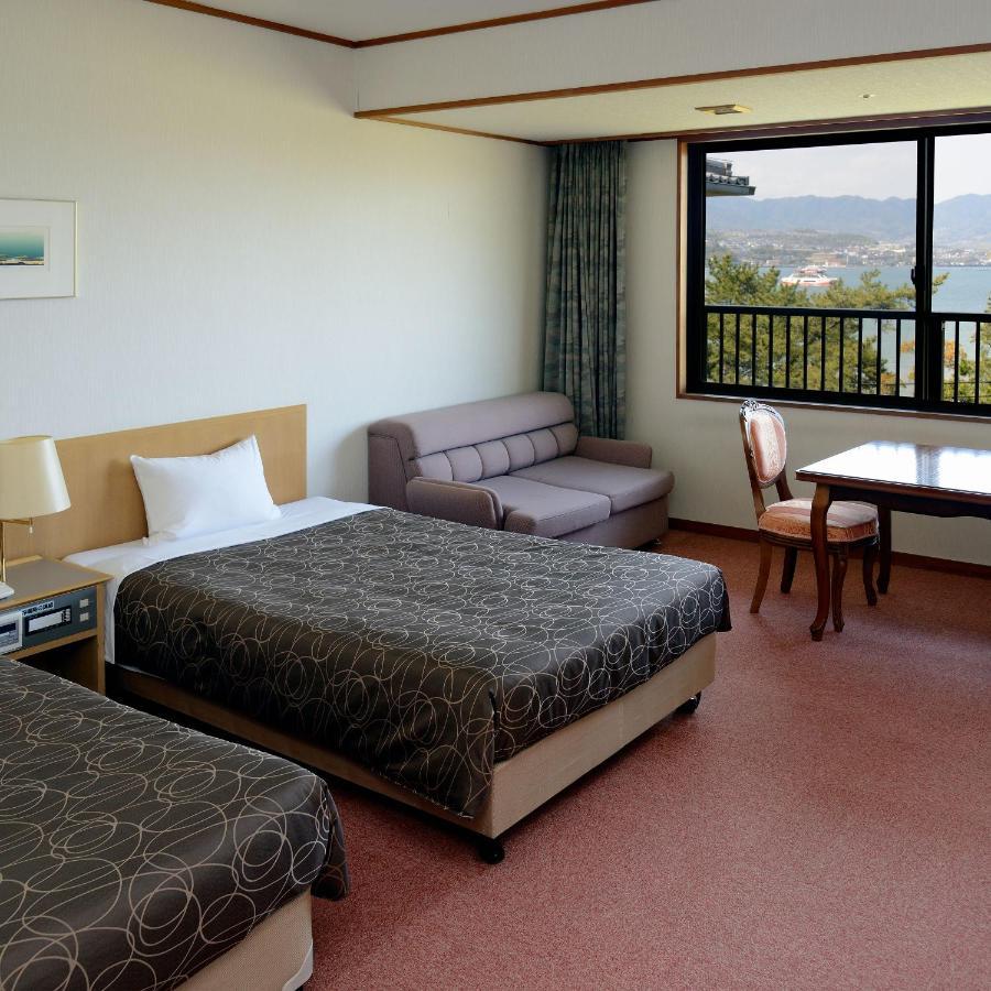Hotel Miyajima Morinoyado Hacukaiči Exteriér fotografie